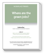 Where are the green jobs?